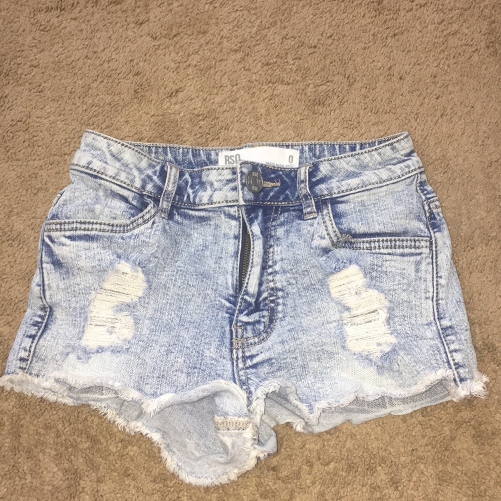 Hugh rise shorts